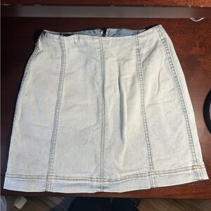Wild Fable Light Blue Denim Skirt